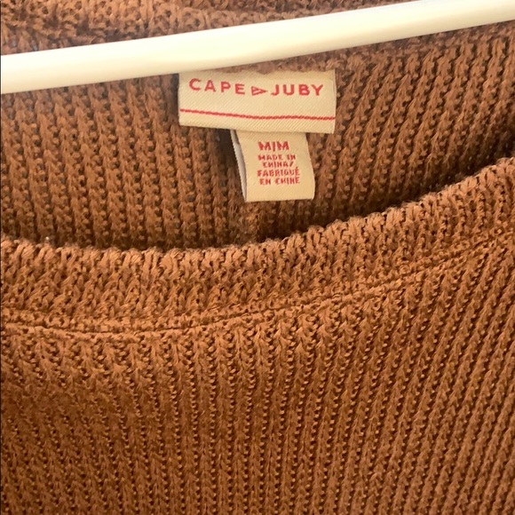 Tawny brown sweater - Picture 2 of 2